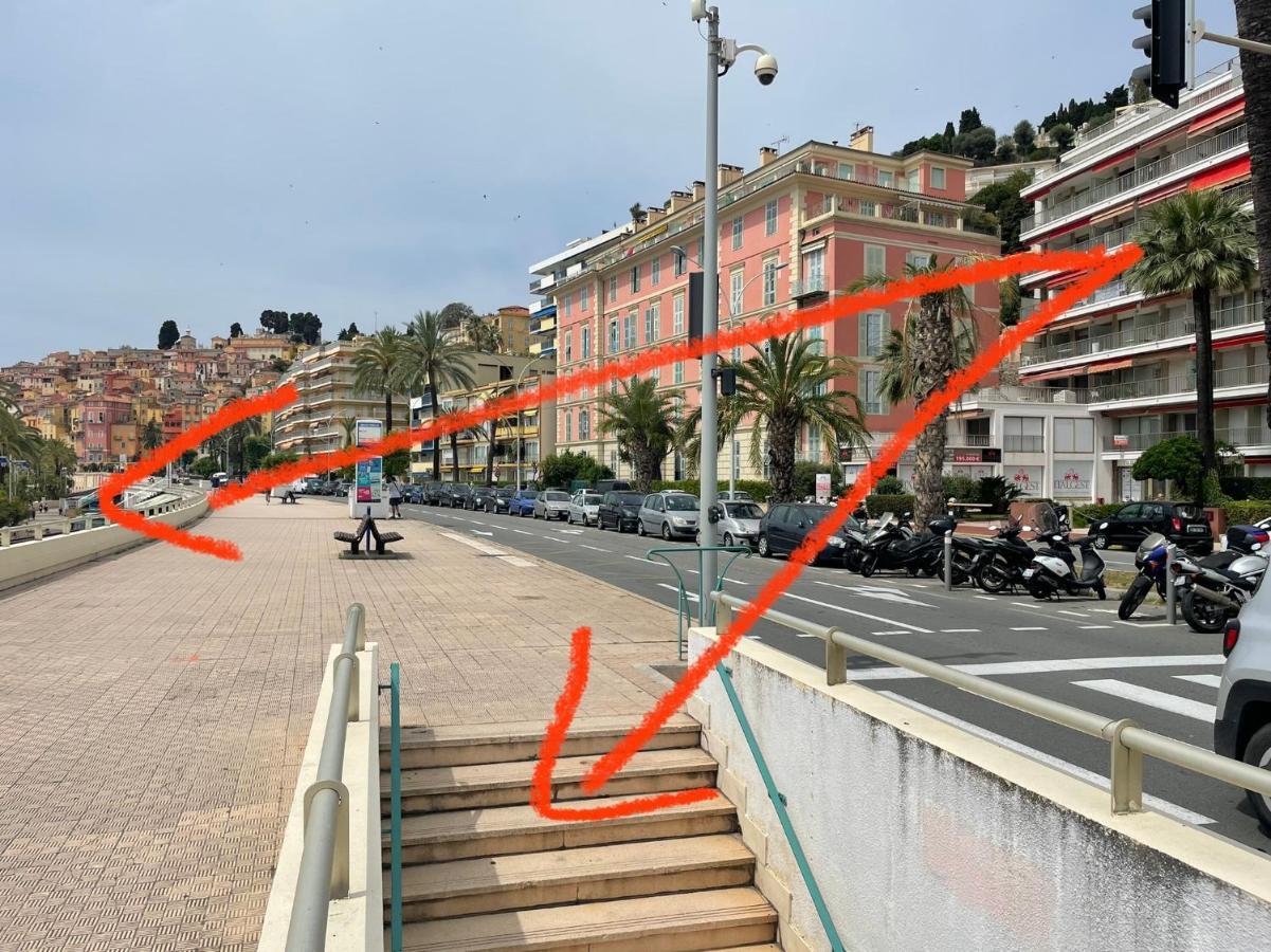La Room: Seaside Apartment + Terrace + Parking Menton Exterior foto